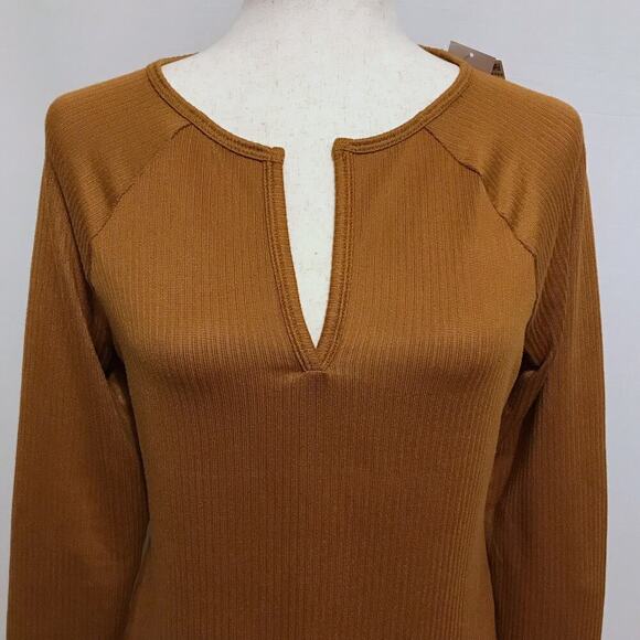 Jenni NWT Cognac Long Sleeves Sleepwear Top Women Various - Picture 2 of 9